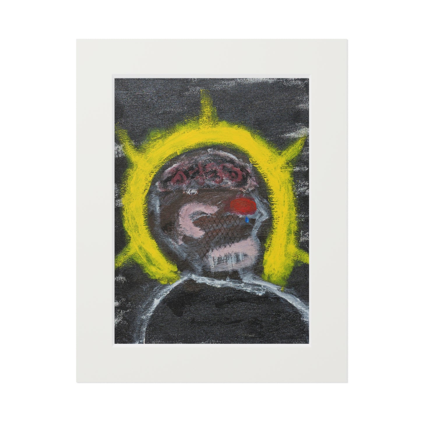 'enlightened man' print