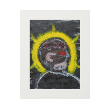 'enlightened man' print