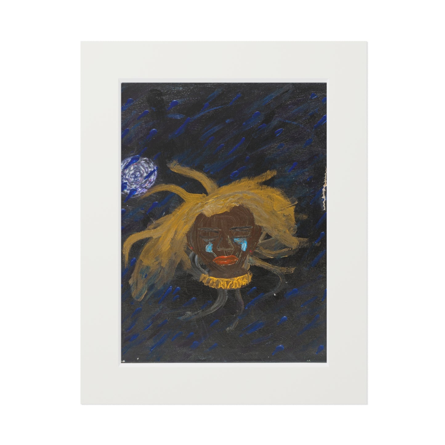 'torn' print